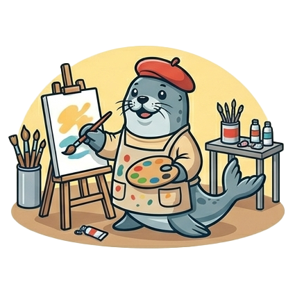 Art Instructor Mascot