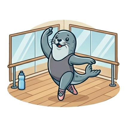 Dance Instructor Mascot