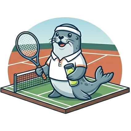 Tennis Club Mascot